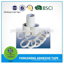 Transparent masking tape jumbo roll